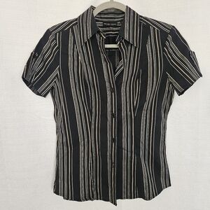 Womens Button Down Striped shirt